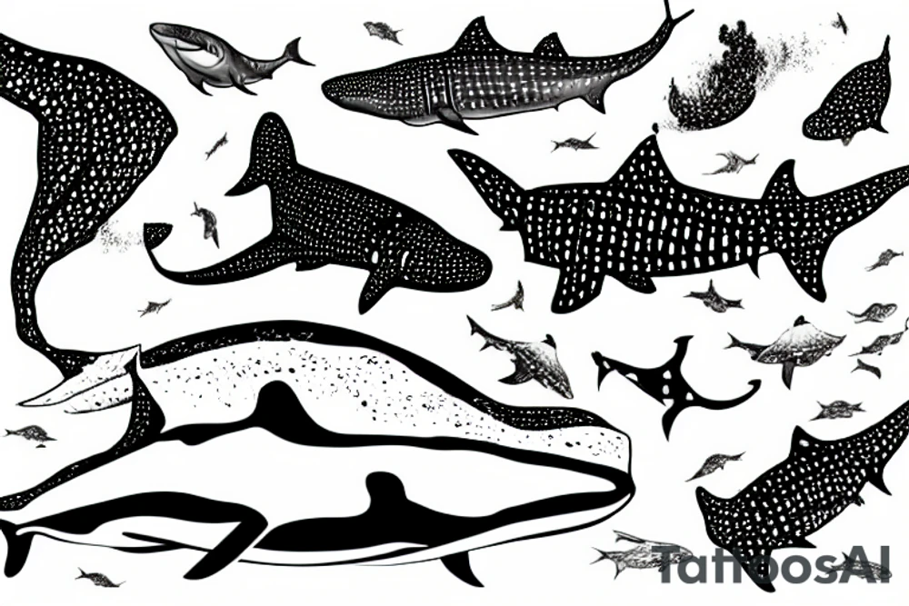 whale shark tattoo idea