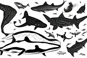 whale shark tattoo idea