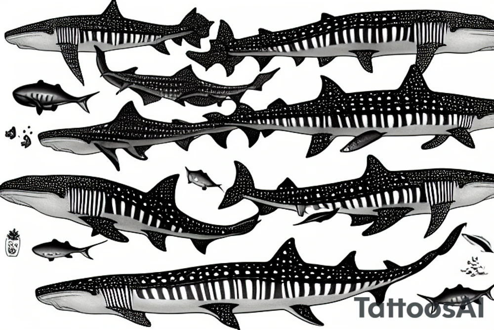 whale shark tattoo idea