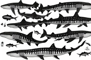 whale shark tattoo idea