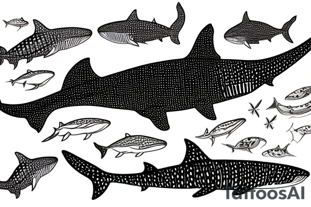 whale shark tattoo idea