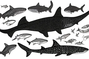 whale shark tattoo idea
