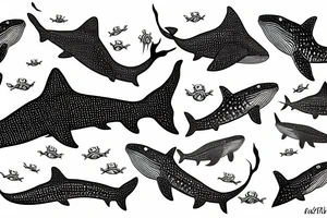 whale shark tattoo idea