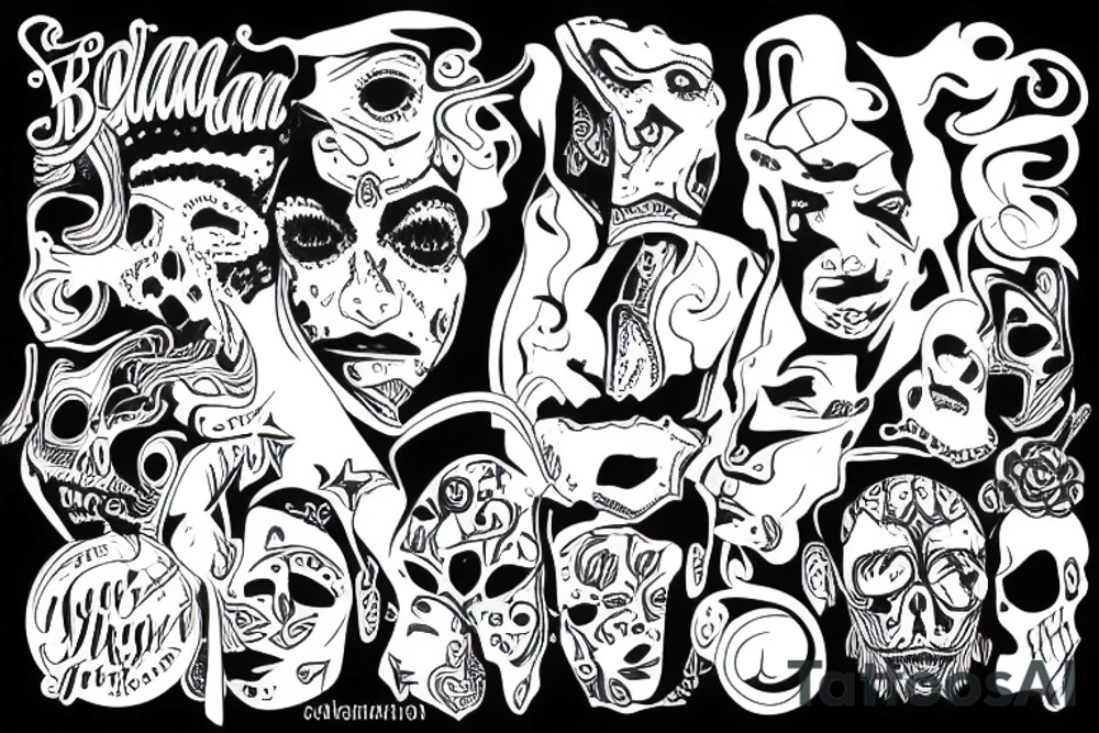 bold man tattoo idea