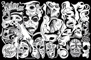bold man tattoo idea