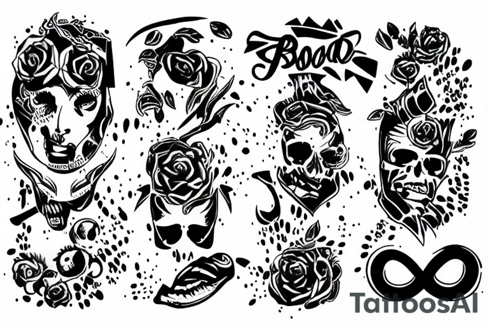 bold man tattoo idea