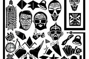 bold man tattoo idea