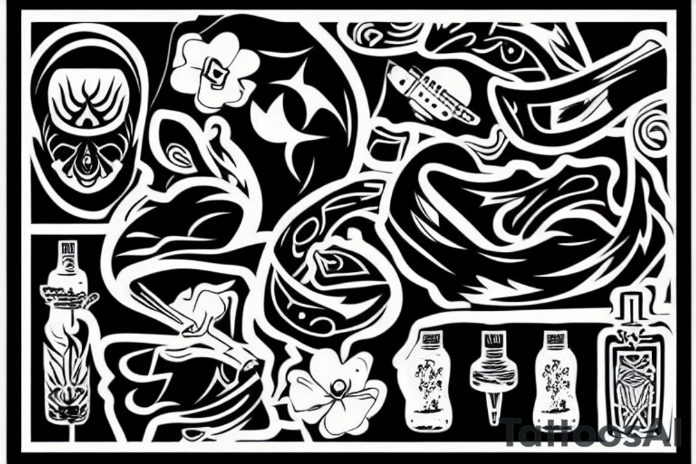 itinerant tattoo idea