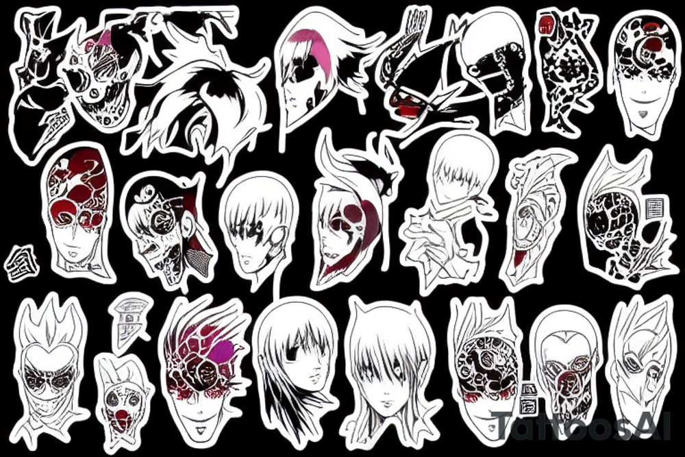 Tokyo Ghoul tattoo idea