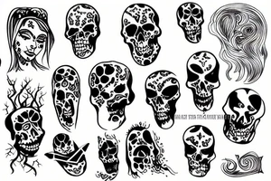 ghost tattoo idea
