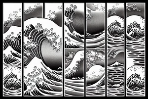 the big wave in kanagawa tattoo idea