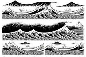 the big wave in kanagawa tattoo idea
