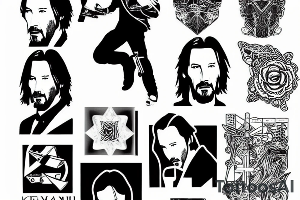 keanu reeves tattoo idea