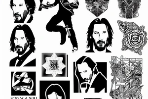 keanu reeves tattoo idea