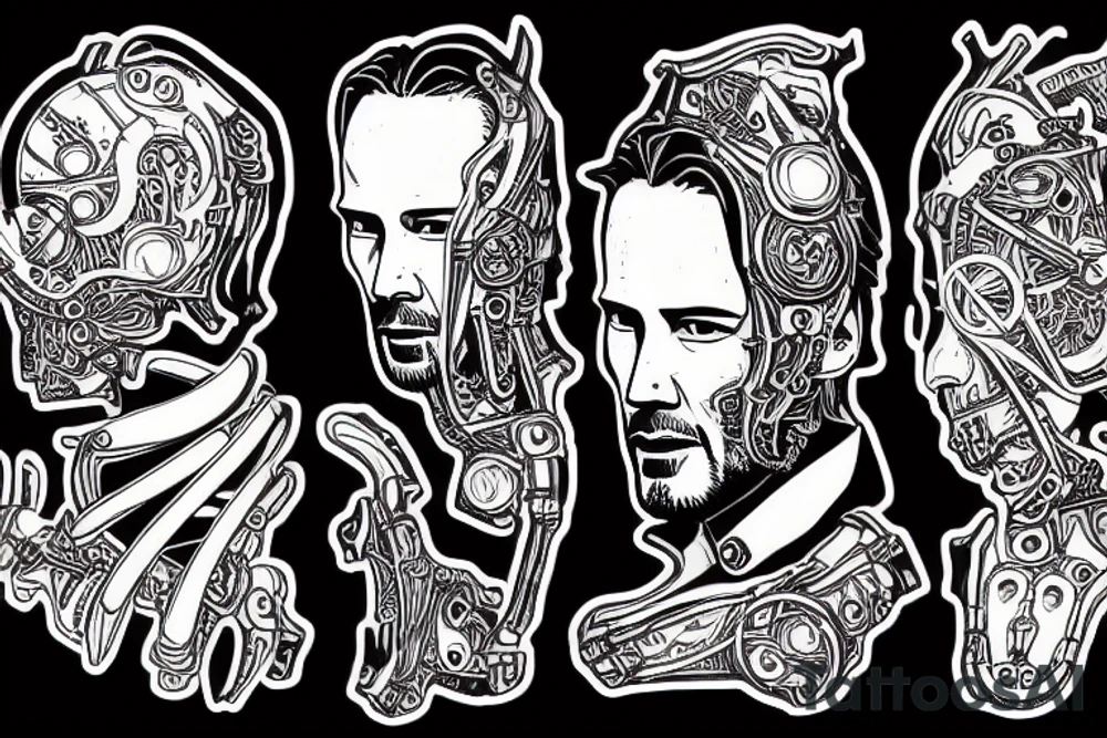 keanu reeves tattoo idea