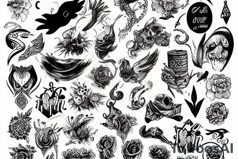 sleeve tattoo idea