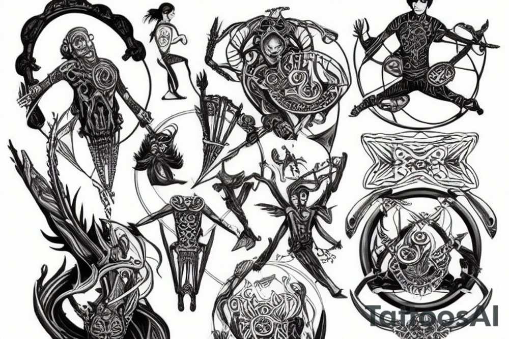 percy jackson tattoo idea