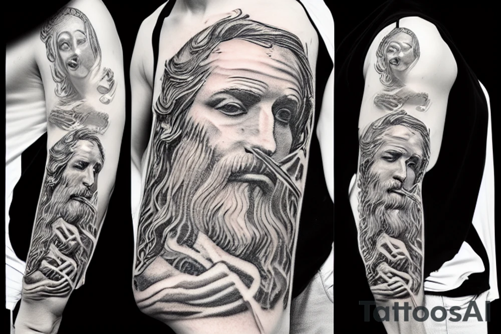 poseidon tattoo idea