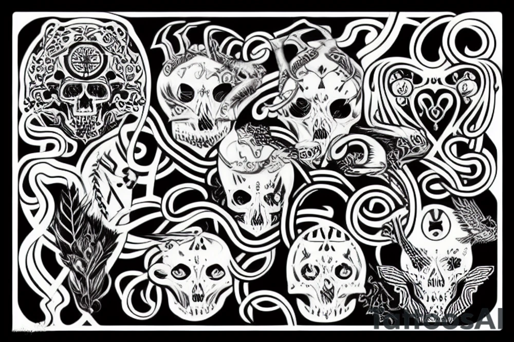 Mitologia nórdica tattoo idea