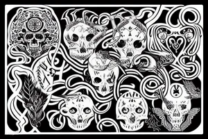 Mitologia nórdica tattoo idea