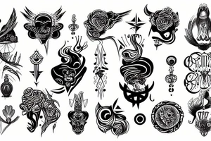 Mitologia nórdica tattoo idea