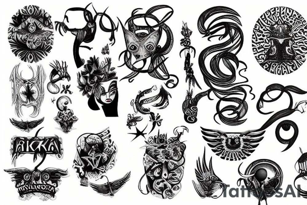 Mitologia nórdica tattoo idea