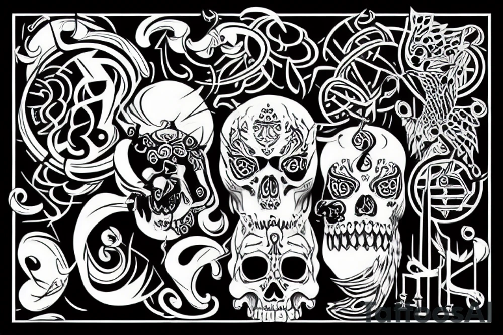 Mitologia nórdica tattoo idea