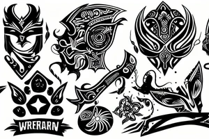Warrior tattoo idea