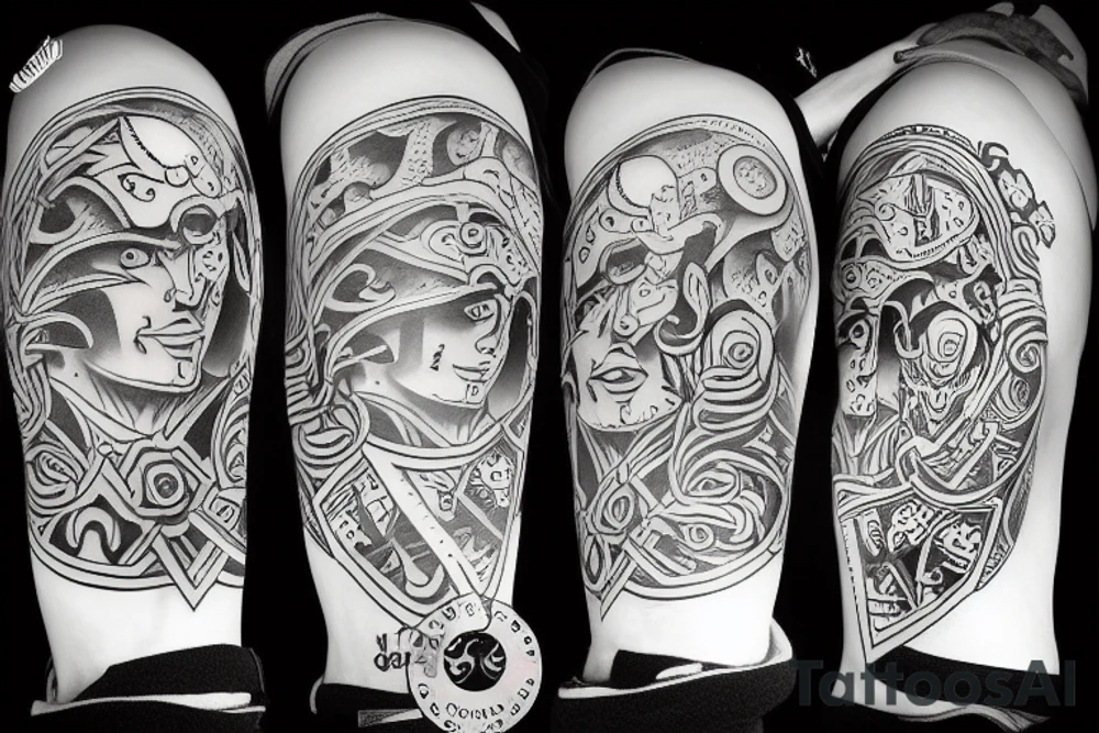 Warrior tattoo idea
