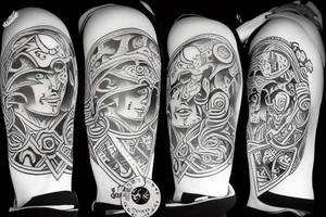 Warrior tattoo idea