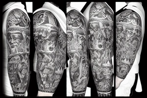 Warrior uk tattoo idea
