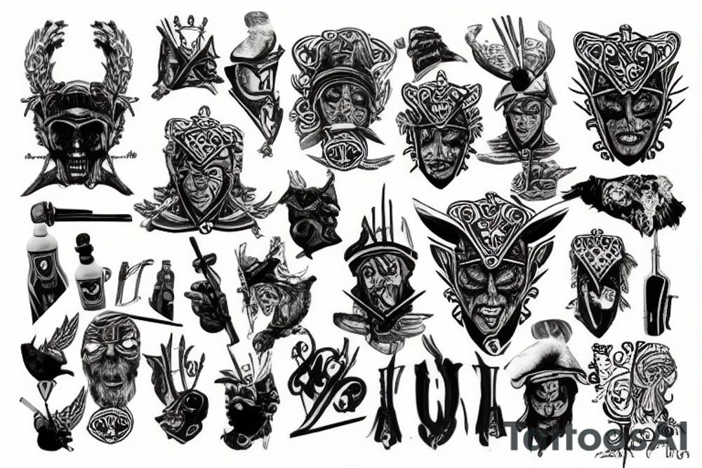 Warrior uk tattoo idea