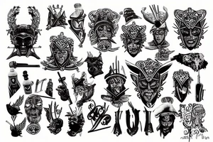 Warrior uk tattoo idea