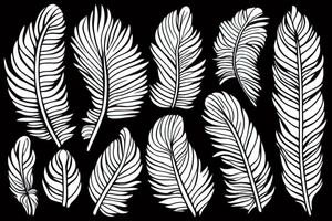 feather tattoo idea