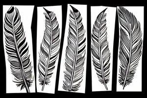 feather tattoo idea