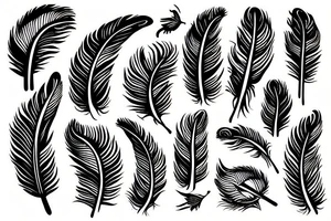 feather tattoo idea