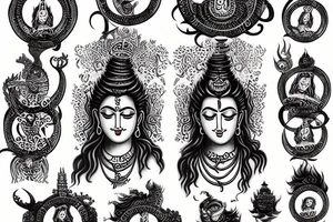 Lord shiva tattoo idea