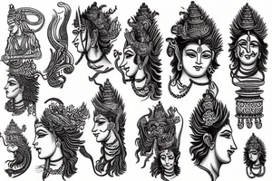 Lord shiva tattoo idea