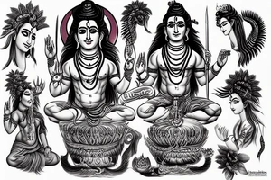 Lord shiva tattoo idea