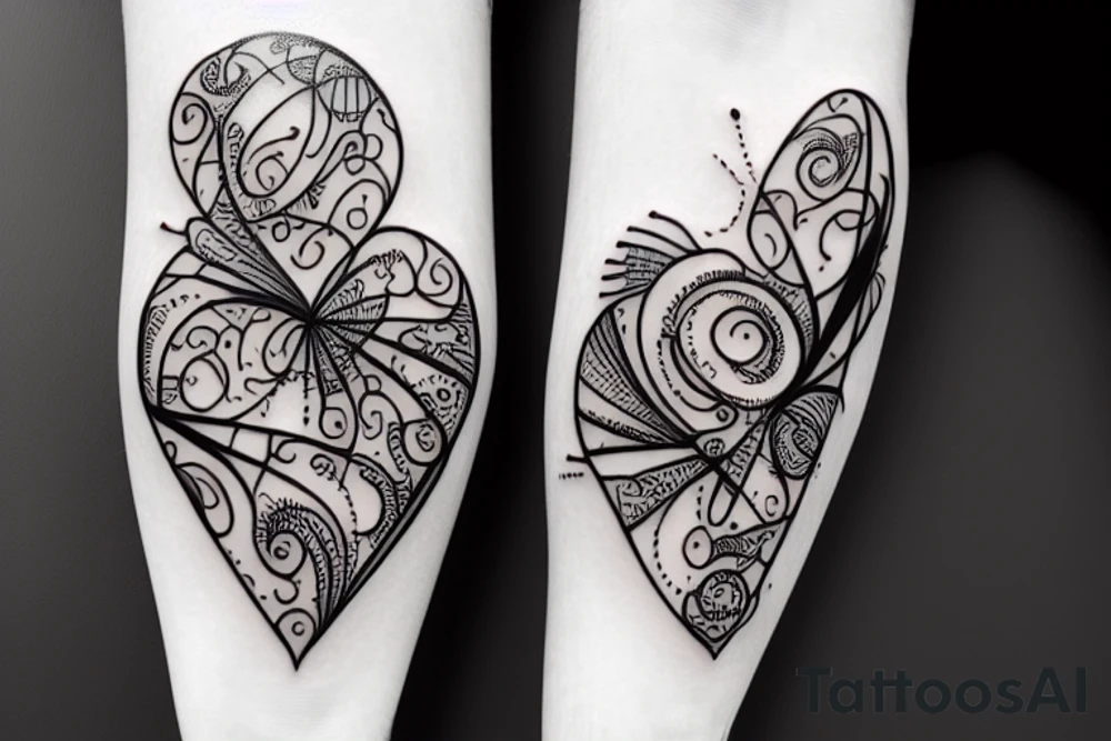 sweet heart tattoo idea
