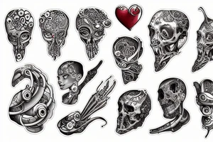 sweet heart tattoo idea