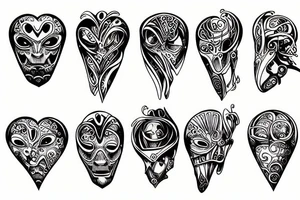 sweet heart tattoo idea