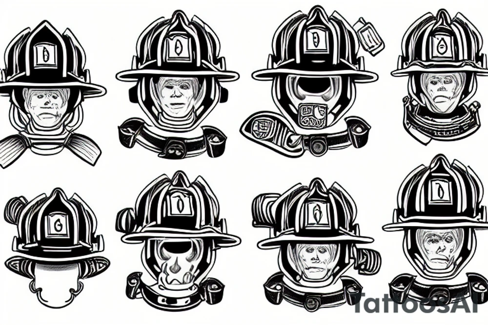 Firefighter tattoo idea