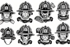 Firefighter tattoo idea