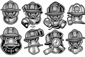 Firefighter tattoo idea