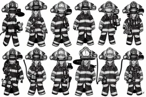Firefighter tattoo idea