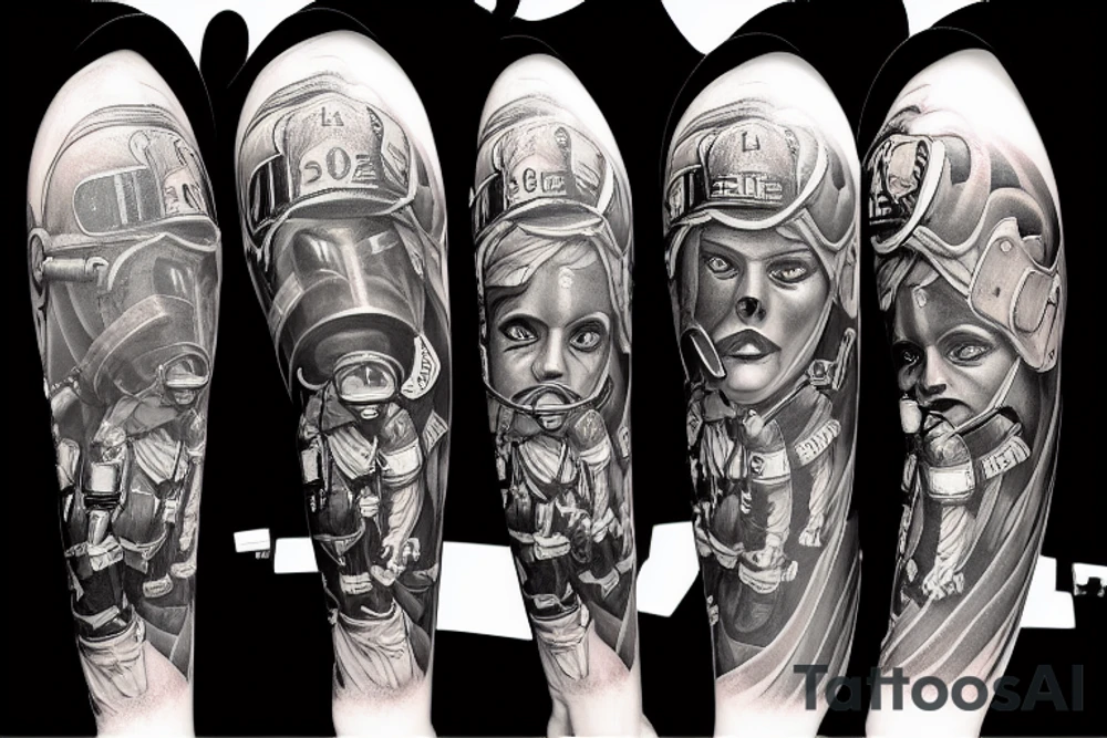 Firefighter tattoo idea