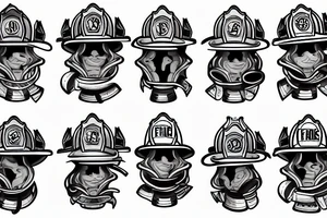 Firefighter tattoo idea