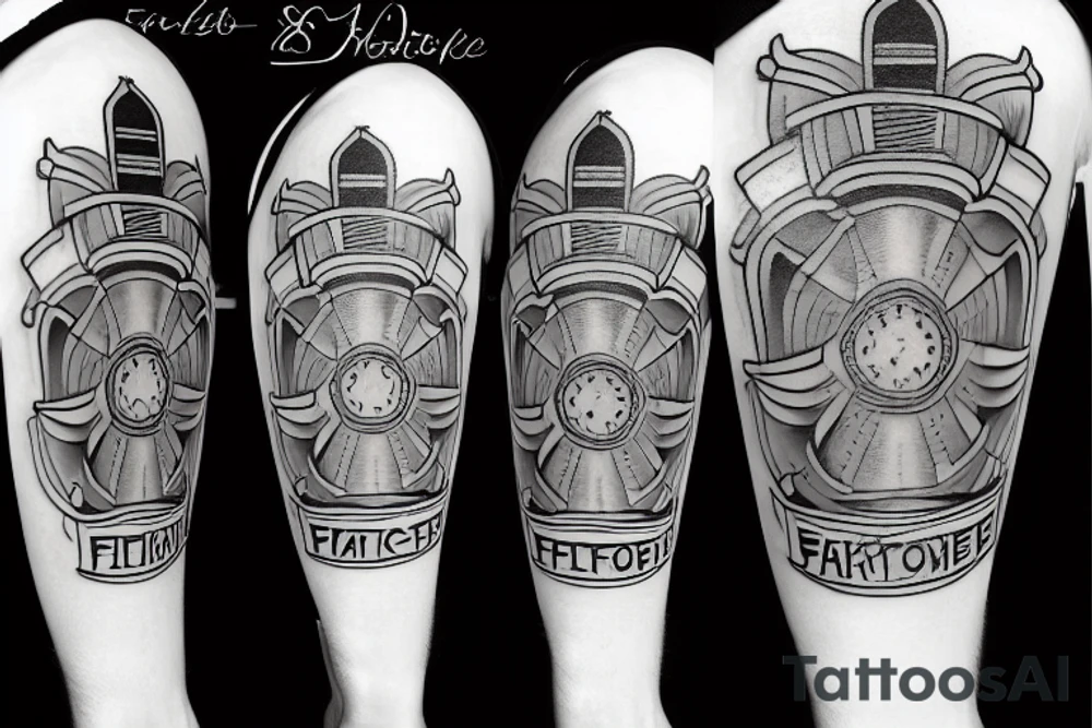 Firefighter tattoo idea