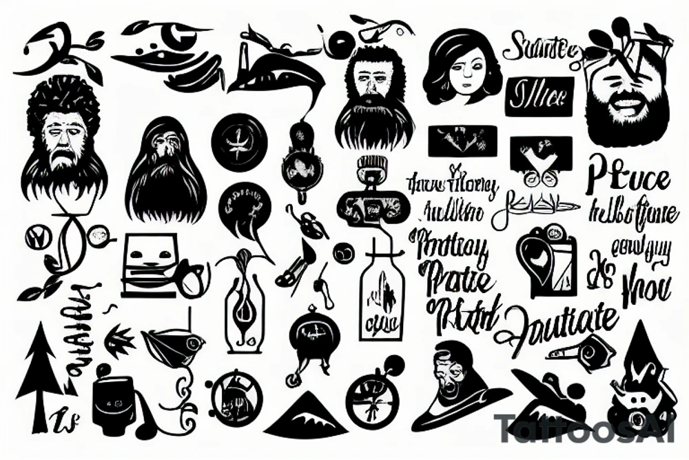 Something that describes patience tattoo idea